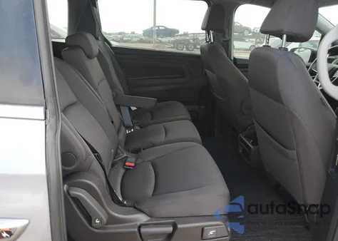 2022 Honda Odyssey Ex z USA, uszkodzony, nr VIN 5FNRL6H58NB018529